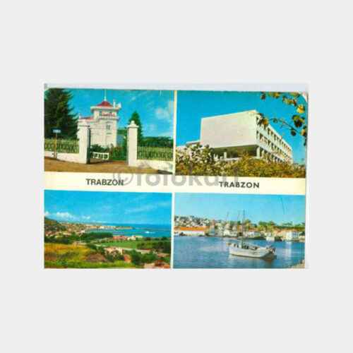 1973 Kandilli Abut Ailesi -Trabzon Görünüş- Kartpostal