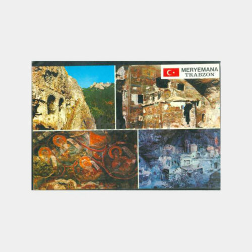 1974 Trabzon Sümela Meryemana Görünüş Kartpostal