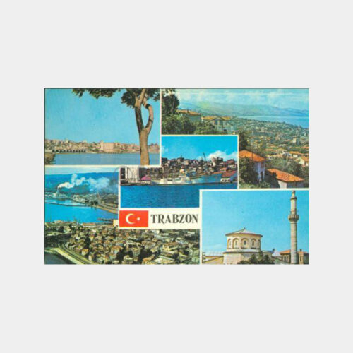 1980 Trabzon Muh. Görünüş Kartpostal