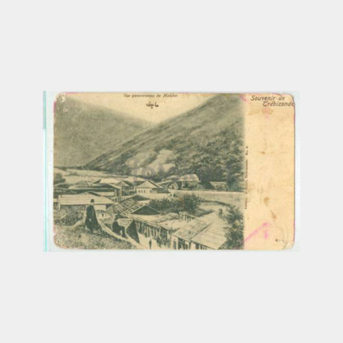 1900 Trabzon Konulu Nadir Kartpostal