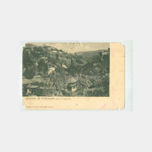1900 Trabzon Konulu Nadir Kartpostal