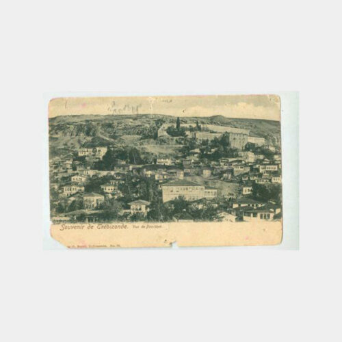 1900 Trabzon Konulu Nadir Kartpostal