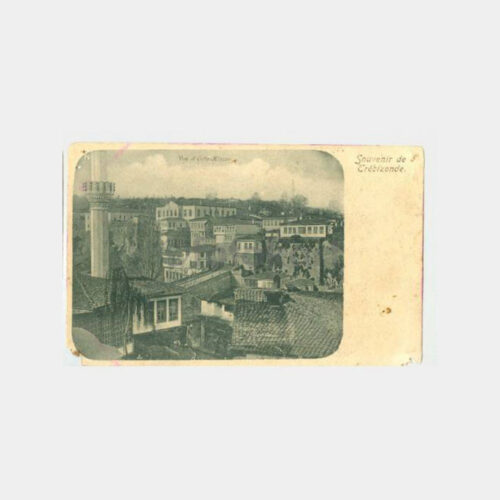 1900 Trabzon Konulu Nadir Kartpostal