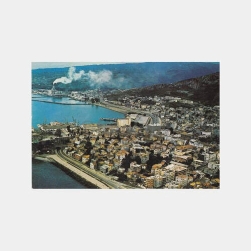 1980 Trabzon Genel Görünüş Kartpostal