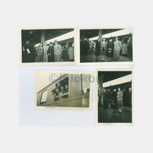 Haydarpaşa Tren Gar Görünüş 4 Adet Fotoğraf