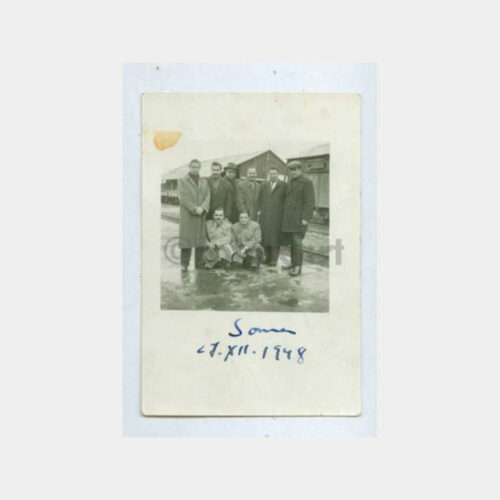 1948 Soma Tren İstasyonu Grup Fotoğraf