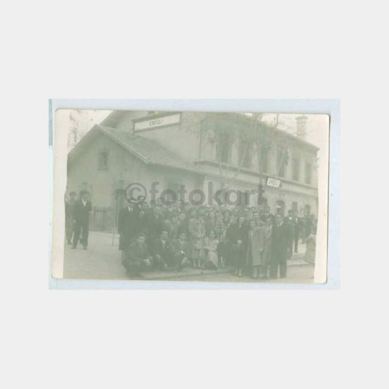 1940 Ereğli Tren İstasyonu Grup Fotoğraf
