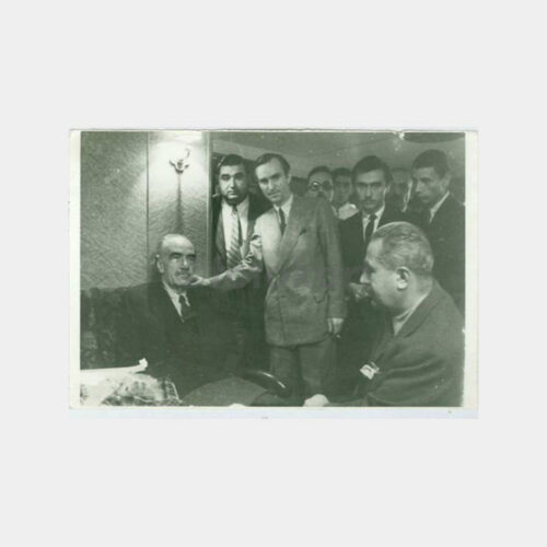1946 Mareşal Fevzi Çakmak - Trende Arşiv Fotoğraf