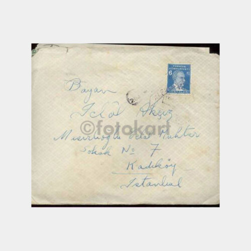 1940 Alpullu Kırklareli Tren Ambulant Damgası