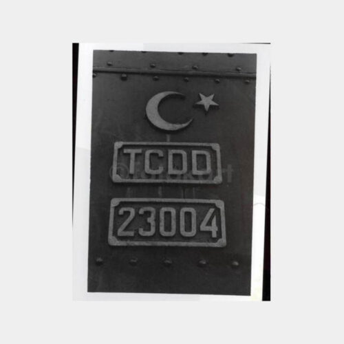 Tren Lokomotif Konulu 2 Adet Fotoğraf