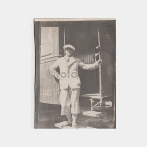 1937 Trende Baylar 2 Adet Fotoğraf