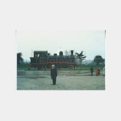 1970 Lokomotif Tren Konulu Fotoğraf