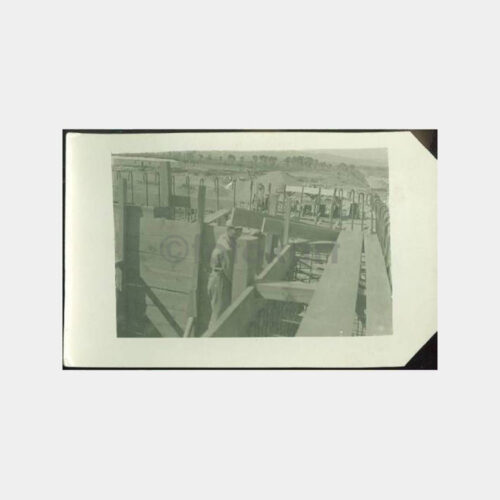 1934 Kızılırmak Tren Köprüsü İnşaatı Fotoğraf