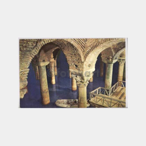 1960 Yerebatan Sarnıcı Görünüş Kartpostal