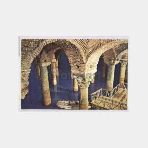 1965 Yerebatan Sarnıcı Görünüş Kartpostal