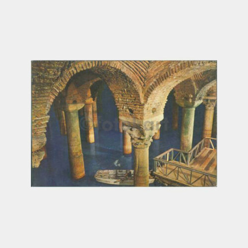 1970 Yerebatan Sarnıcı Görünüş Kartpostal