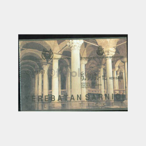 1996 Yerebatan Sarnıcı Giriş Bileti