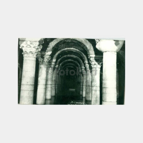 1960 Yerebatan Sarnıcı Görünüş Kartpostal