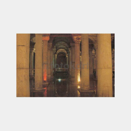 1968 Yerebatan Sarnıcı Görünüş Kartpostal