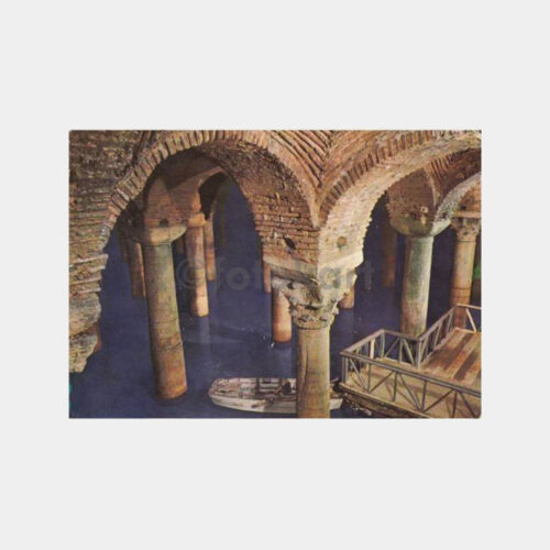 1960 Yerebatan Sarnıcı Görünüş Kartpostal