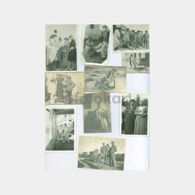 1923 İtalyan Aile Seyahat Albüm Fotoğrafları - Görsel 3