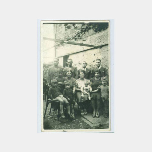 1930 Tarihi Evde Aile Görünüş Fotoğraf