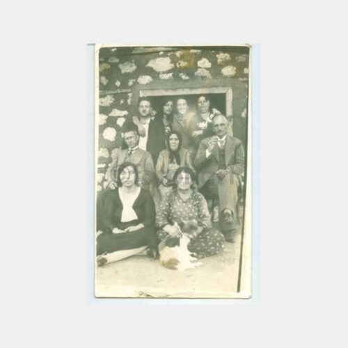 1940 Anadolu Ailesi Grup Görünüş Fotoğraf