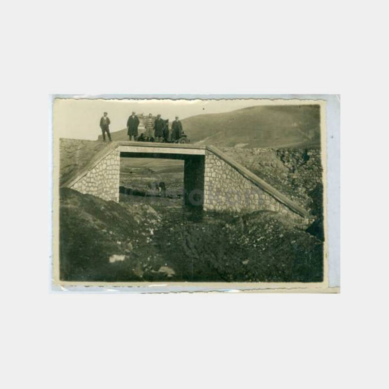 1933 Anadolu Köprü İnşaatları 2 Adet Fotoğraf