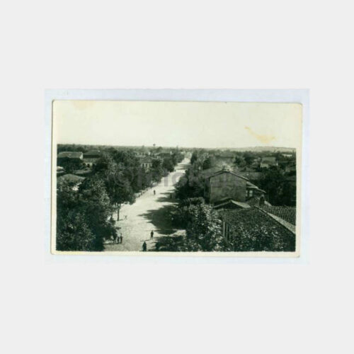 1940 Anadolu Kasaba Görünüş Fotokart