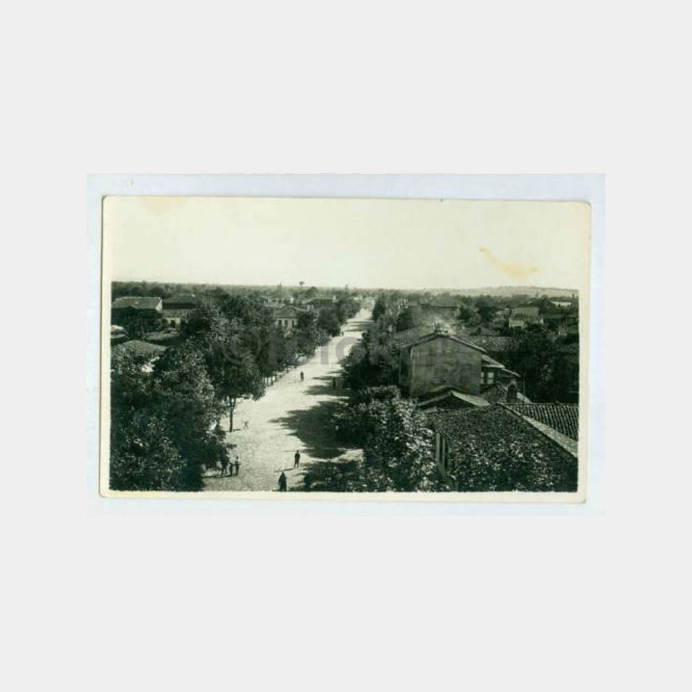 1940 Anadolu Kasaba Görünüş Fotokart
