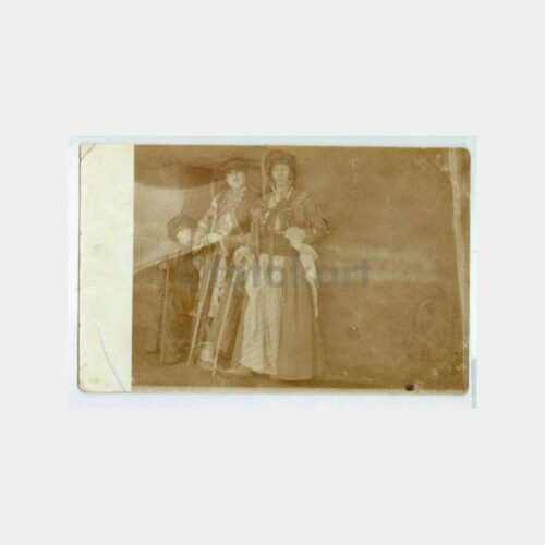 1930 Doğu Anadolu Yöresel Tipler Folklor Fotoğraf