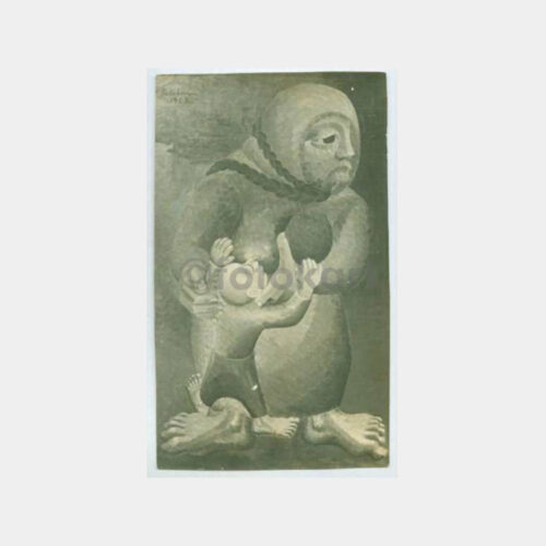 1968 Ressam Balaban - Anadolu Anası Tablo Fotoğraf