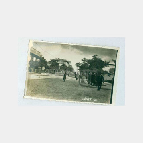 1940 Anadolu Kasaba Hükümet Cadde Fotoğraf