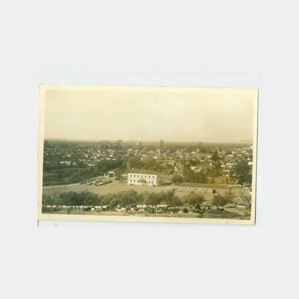 1930 Anadolu - Şehir Genel Görünüş Kartpostal