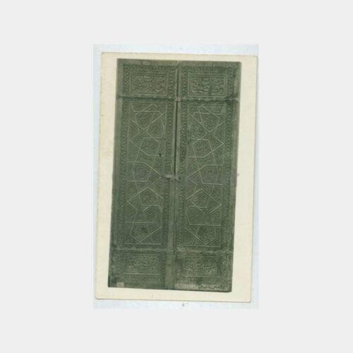 1930 Anadolu Tarihi Yapı Kapısı Fotoğraf