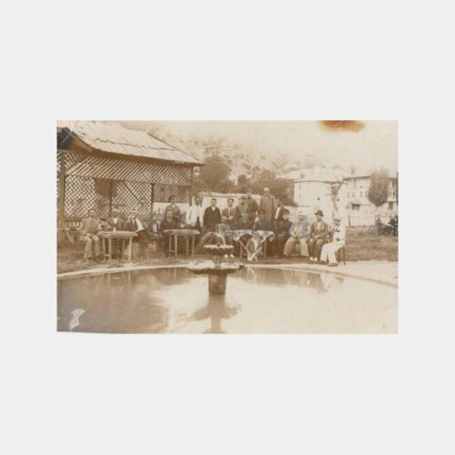 1930 Anadolu Kasaba Mahfeli Fotoğraf