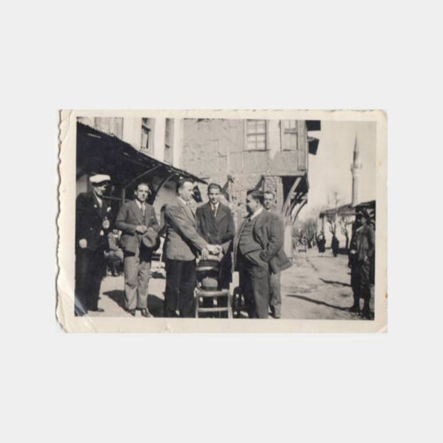 1930 Anadolu Kasaba Eşrafı Görünüş Fotoğraf