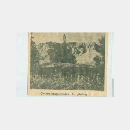 1930 Çankırı Bahçesi Görünüş Resim