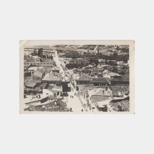 1930 Çankırı Genel Görünüş Kartpostal
