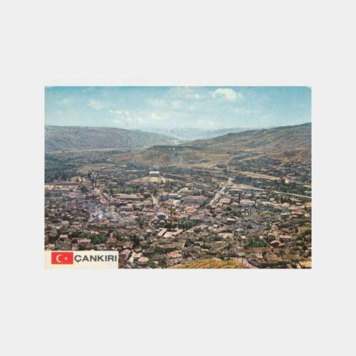 1975 Çankırı Genel Görünüş Kartpostal