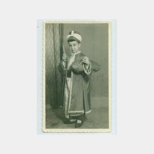 1950 Mehter Giysili Çocuk Konulu Fotoğraf