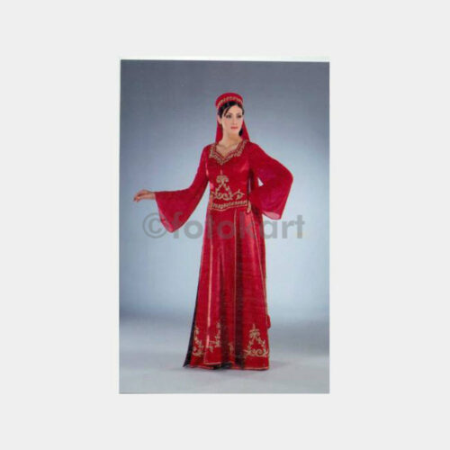 Folklor Giysili Kadın Fotoğraf