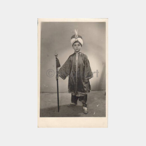 1968 Mehter Giysili Çocuk Konulu Fotoğraf