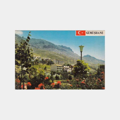1975 Gümüşhane Genel Görünüş Kartpostal
