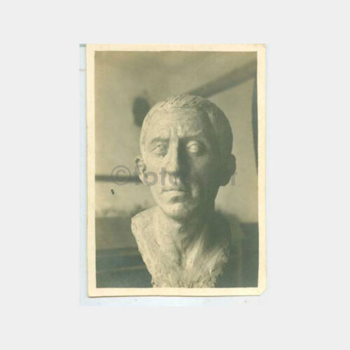 1940 Heykeltraş Yapımı Eser Fotoğrafı