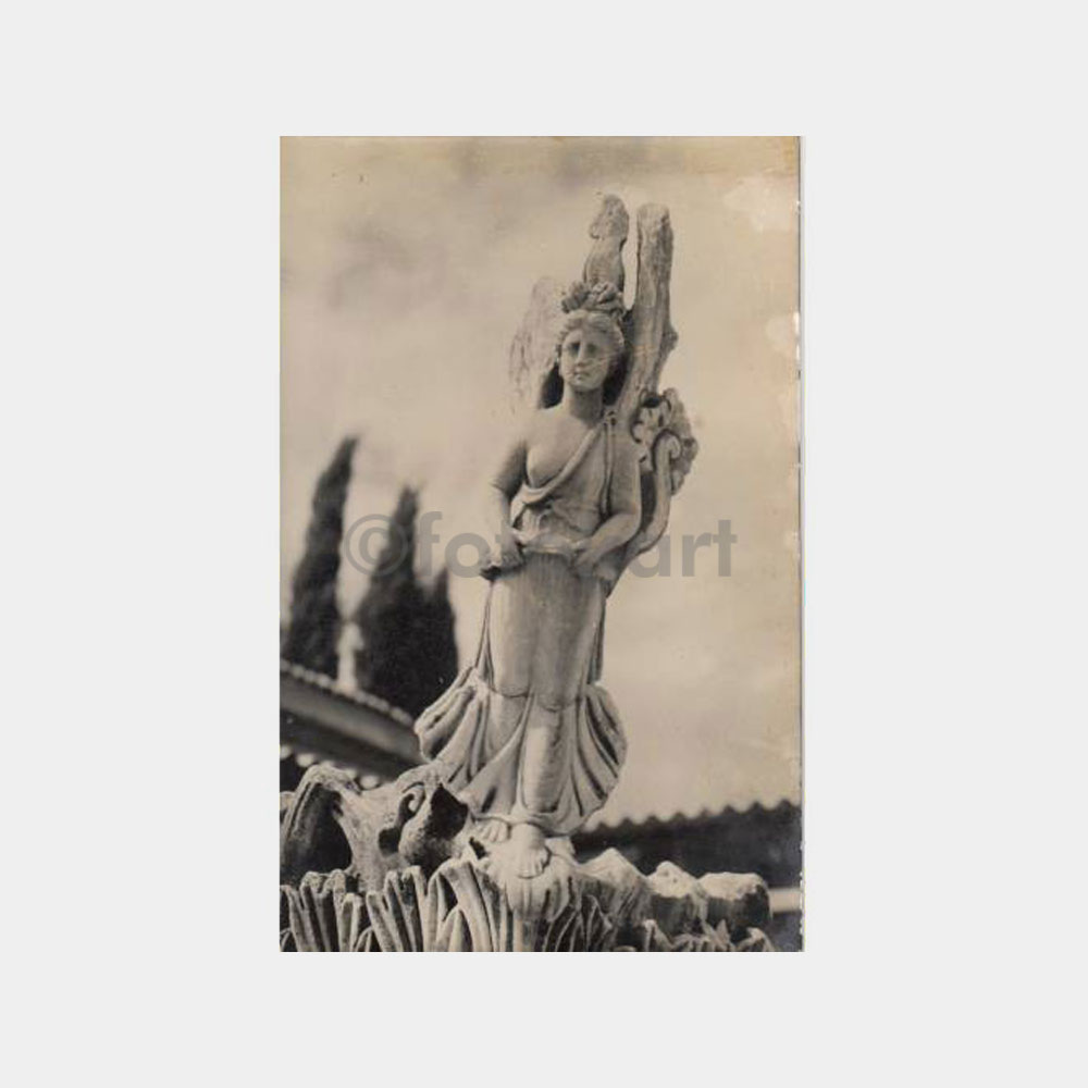 1940 Bergama Nike Heykeli Görünüş Kartpostal