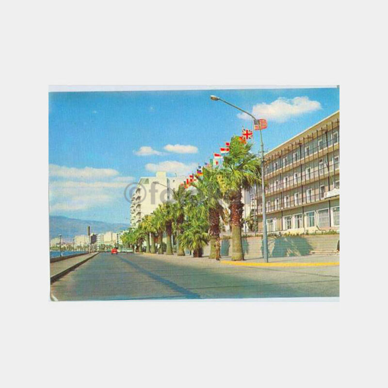 İzmir Kordonboyu Nato Görünüş Kartpostal
