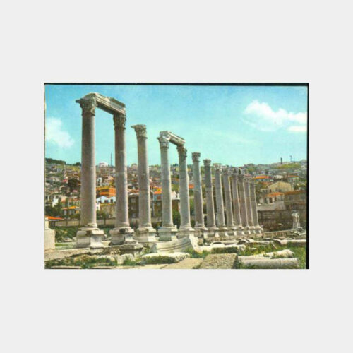 1969 İzmir Agora Görünüş Kartpostal
