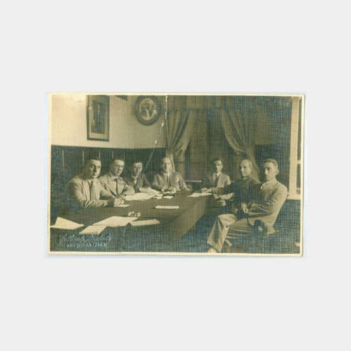 1933 İzmir -Foto Çulluzade- Muallim Heyeti Fotoğraf