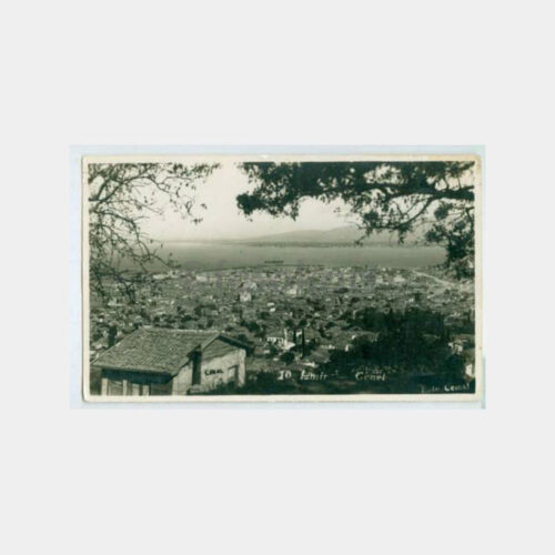 1930 İzmir Genel Görünüş -Foto Cemal- Kartpostal